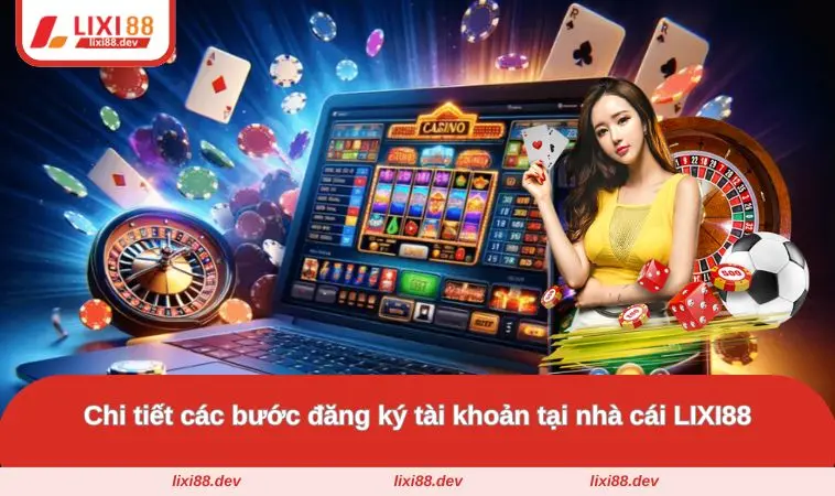 Đăng Ký LIXI88 - Tham Gia Thế Giới Game Cá Cược Hấp Dẫn 1 Chi tiết các bước đăng ký tài khoản tại nhà cái LIXI88