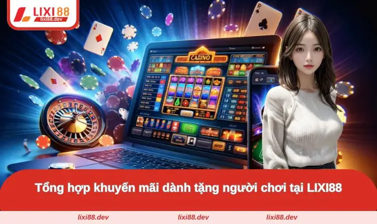 LIXI88 43 Tổng hợp khuyến mãi dành tặng người chơi tại LIXI88
